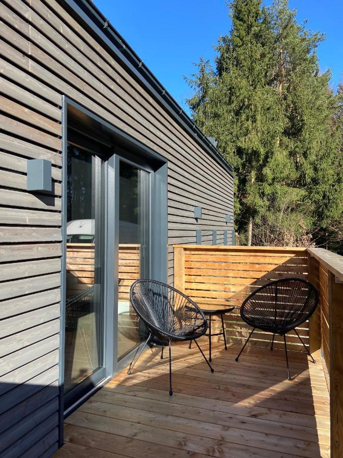 Modernes Tinyhouse Trailer Cabins Am Waldrand - Mit Seezugang Eging am See Zewnętrze zdjęcie