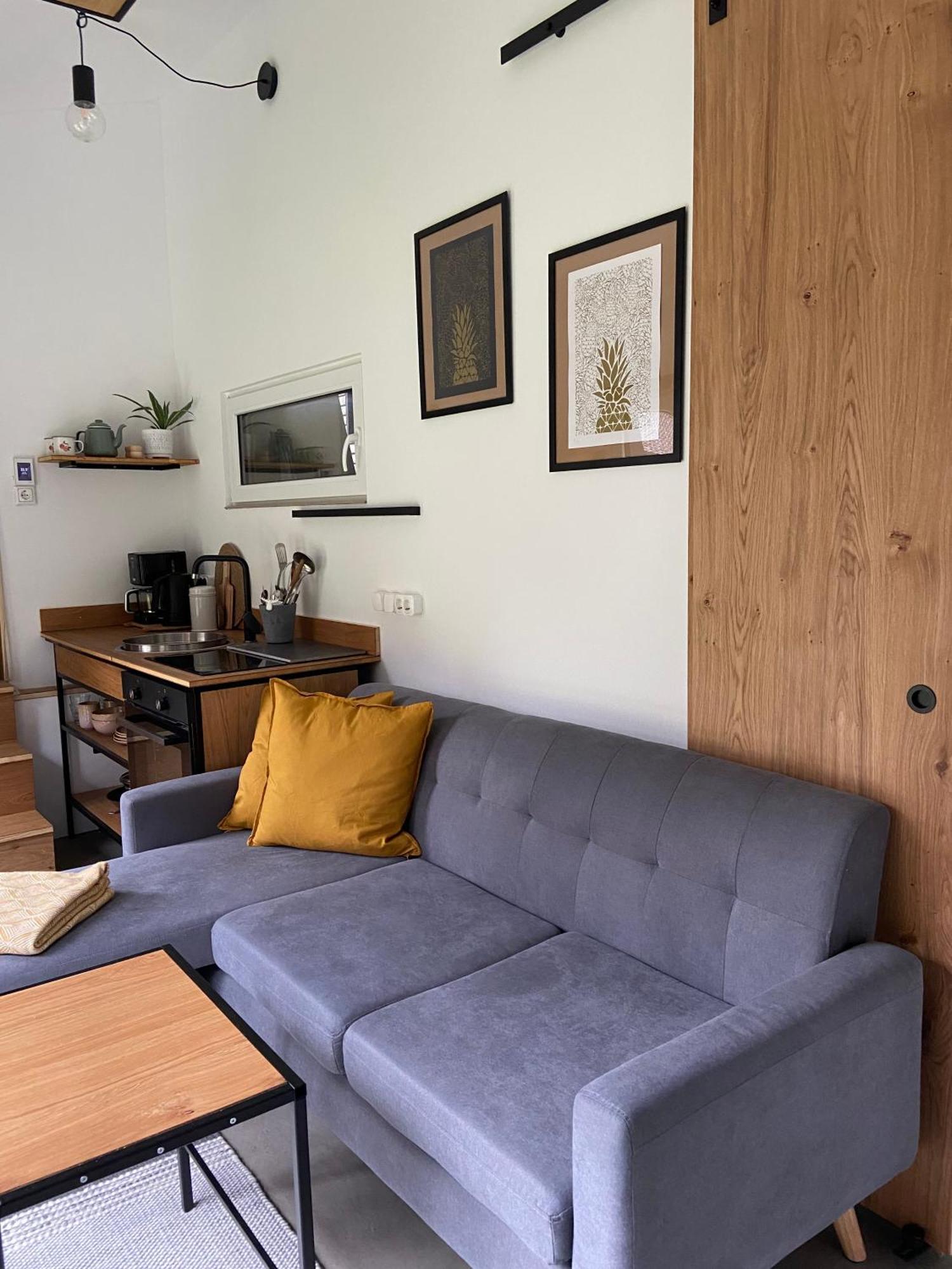 Modernes Tinyhouse Trailer Cabins Am Waldrand - Mit Seezugang Eging am See Zewnętrze zdjęcie