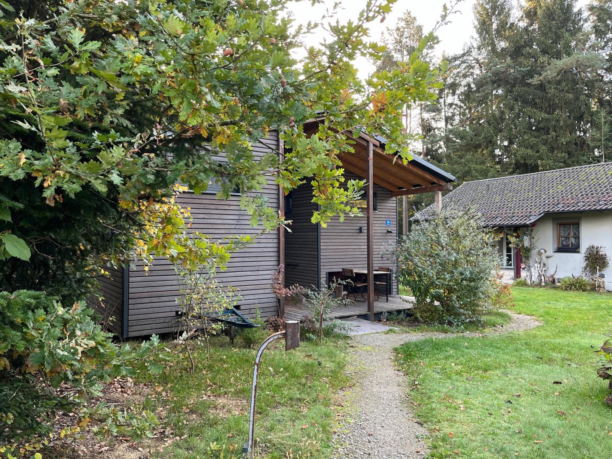 Modernes Tinyhouse Trailer Cabins Am Waldrand - Mit Seezugang Eging am See Zewnętrze zdjęcie