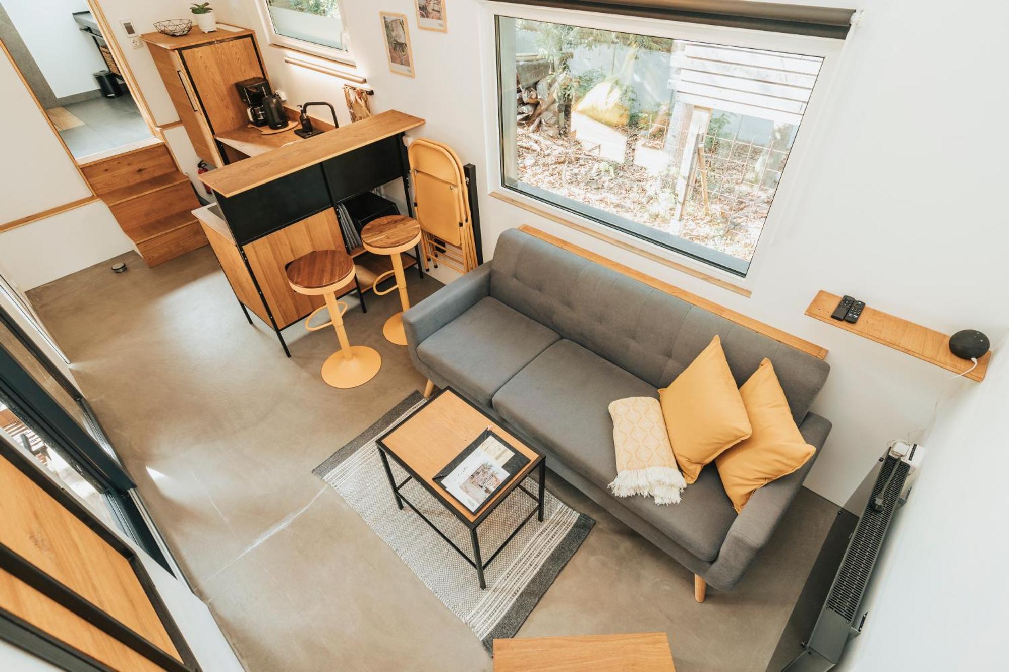 Modernes Tinyhouse Trailer Cabins Am Waldrand - Mit Seezugang Eging am See Zewnętrze zdjęcie